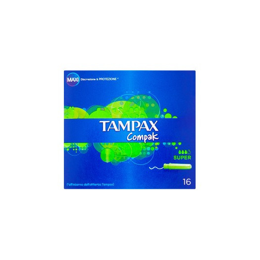absorbent tampax compak super x16